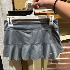 Nike Dri-FIT Charcoal Skirt with built in shorts
